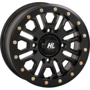 15X7 4/137 5+2 HL23 MATTE BLACK BDL