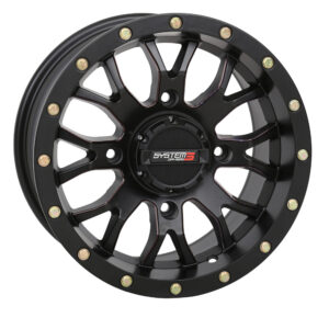 14X7 4/156 5+2 ST3 MATTE BLACK