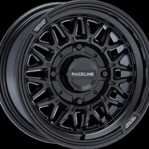 15X7 4/137 5+2 OMEGA GLOSS BLACK