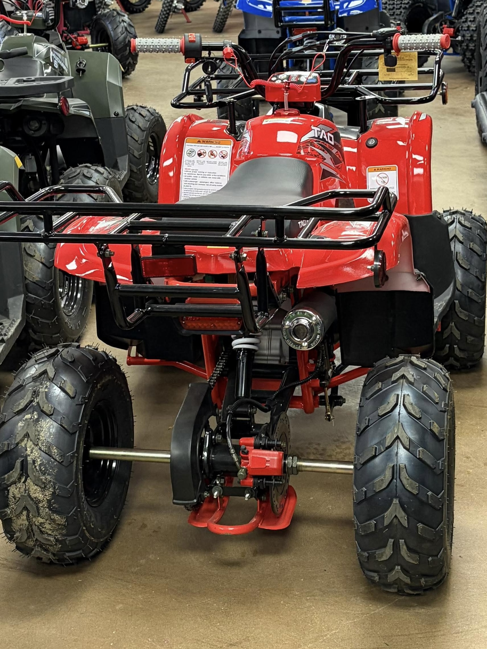 TAO MOTOR D125 110CC RED - Image 2